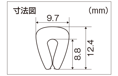 RUBBER EDGE TRIM | ジュランレーシング | 株式会社タニダ